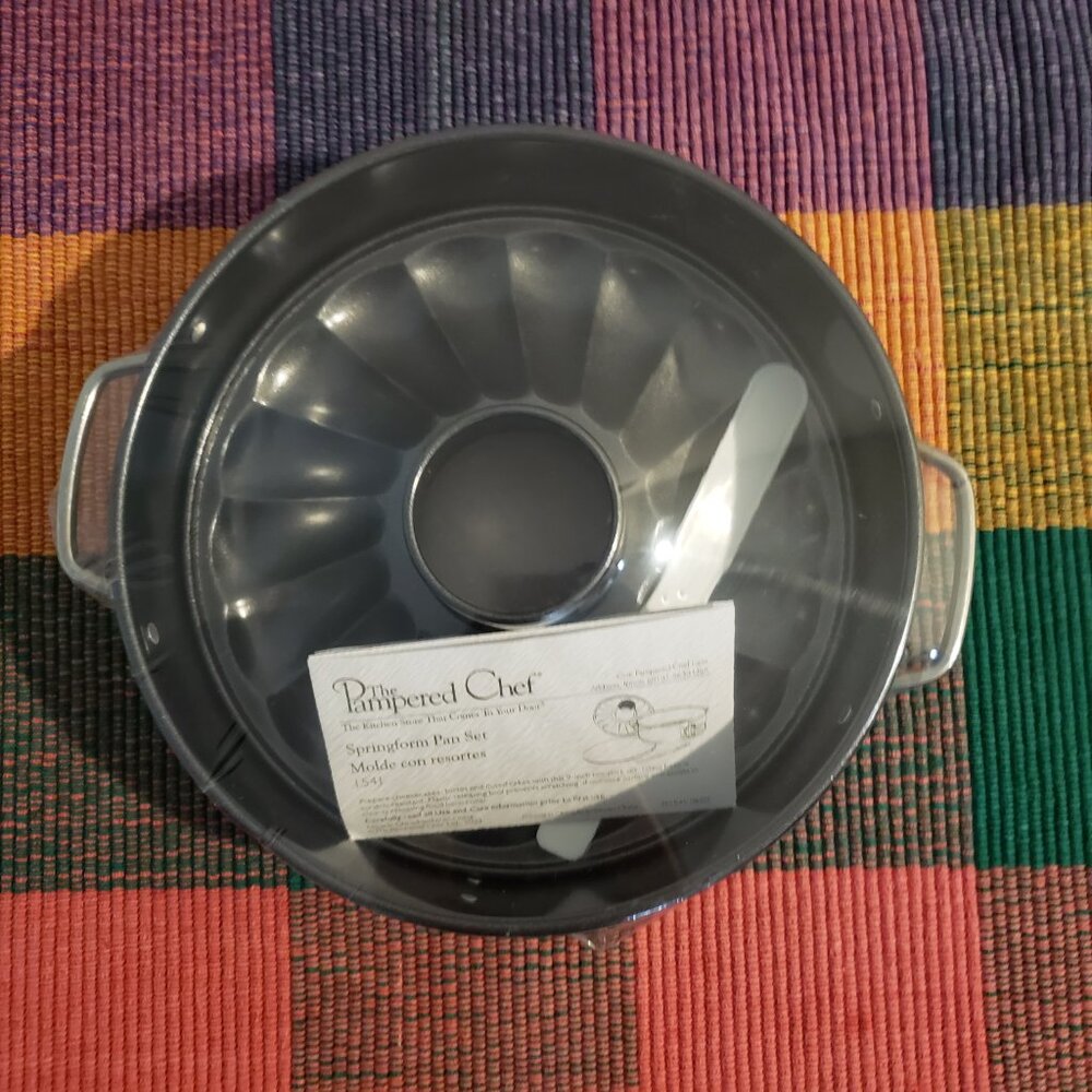 Pampered Chef Springform Pan Set New In Box